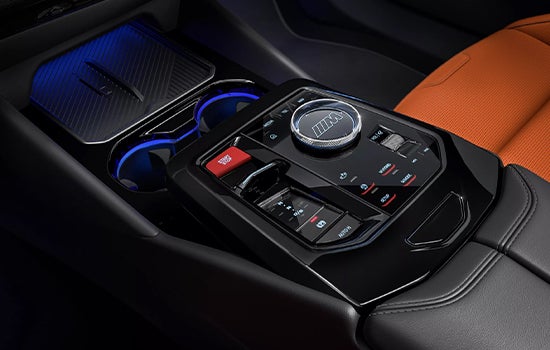 The M-specific center console. | BMW of Westbrook in Westbrook ME
