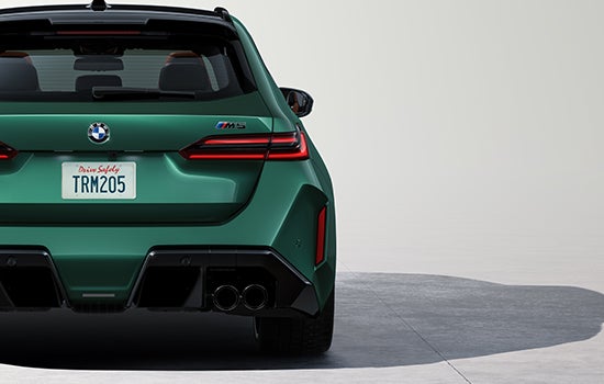 Rear shot of BMW M5 Touring showing the flared wheel arches. | BMW of Westbrook in Westbrook ME