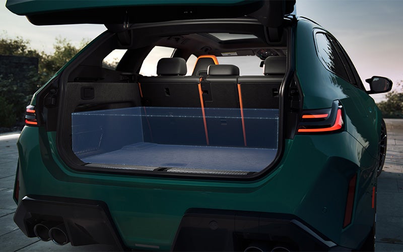 The BMW M5 Touring’s cargo space. | BMW of Westbrook in Westbrook ME