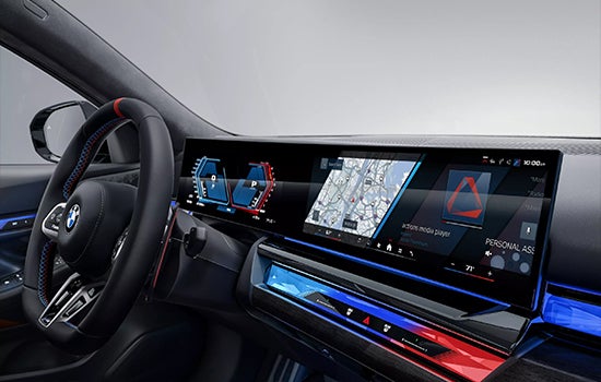 The BMW head-up display. | BMW of Westbrook in Westbrook ME