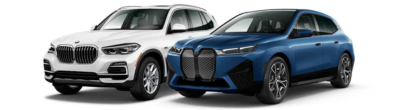 The BMW iX and X5