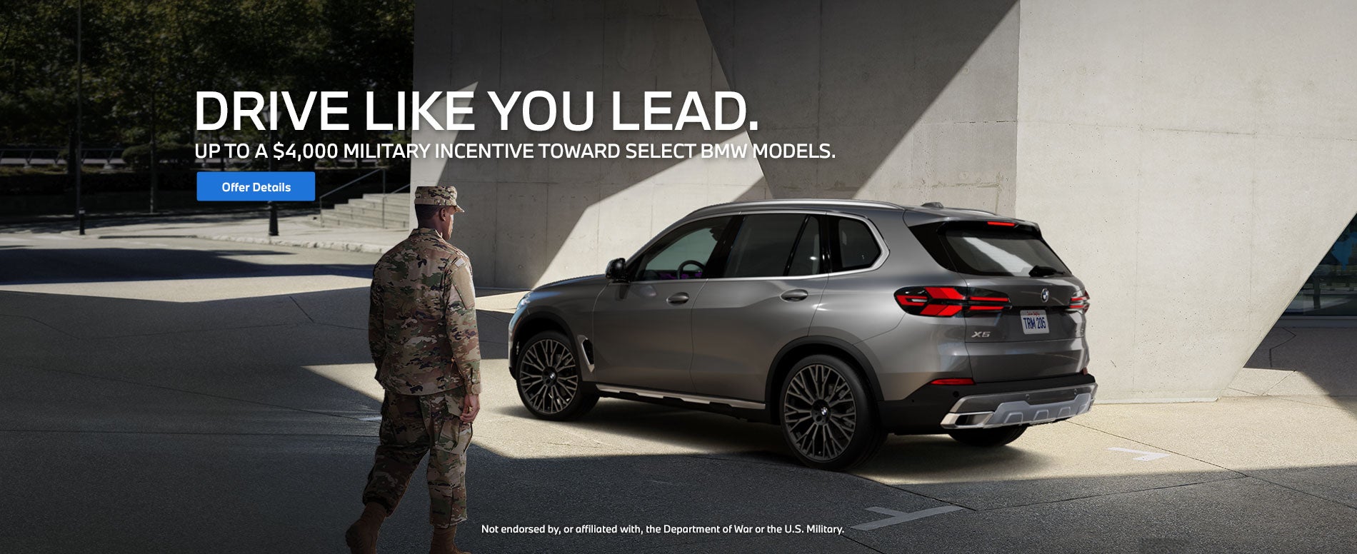 BMW Military Offer