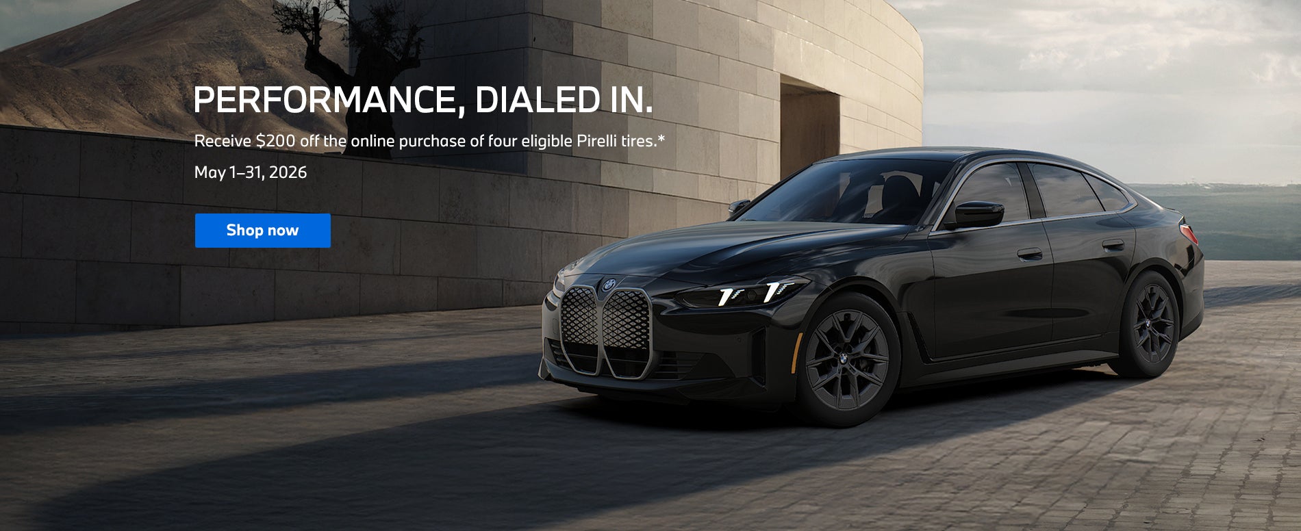 BMW Tire Offer – Pirelli: May 2026